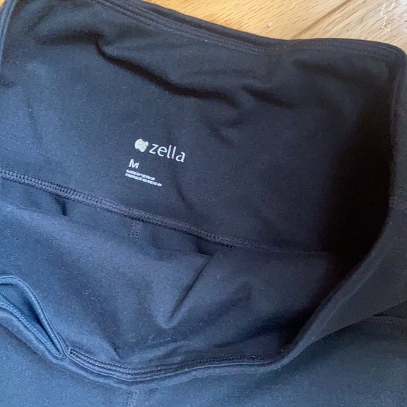 Zella from Nordstrom Mesh Panel Moto Leggings - Picture 4 of 6